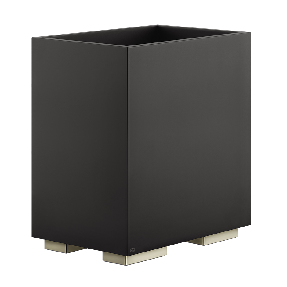 Rettangolo Waste Paper Basket - 20991 Bathroom Accessories GESSI Nickel PVD