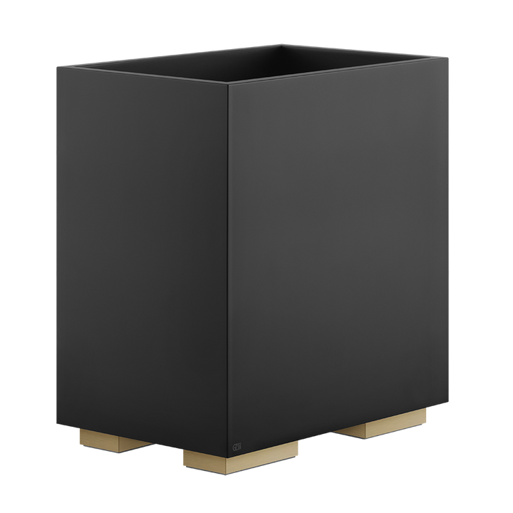 Rettangolo Waste Paper Basket - 20991 Bathroom Accessories GESSI Warm Bronze Brushed PVD