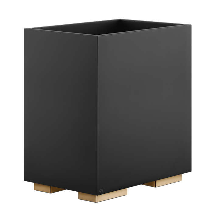 Rettangolo Waste Paper Basket - 20991 Bathroom Accessories GESSI Warm Bronze PVD