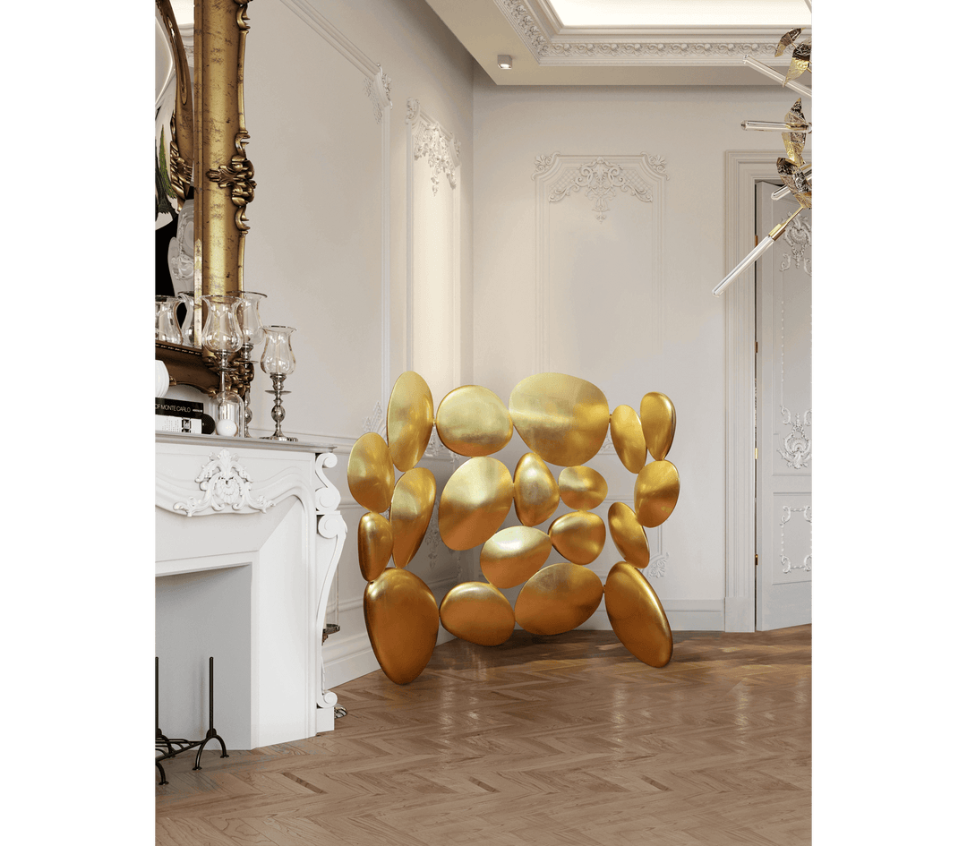 gold folding screen Others Boca Do Lobo