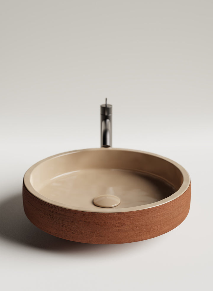 Agape Cenote Semi Recessed Bathtub Bathtubs Agape