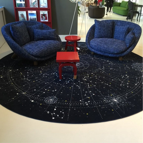 Celestial Round Rug - Italian Luxury Interiors