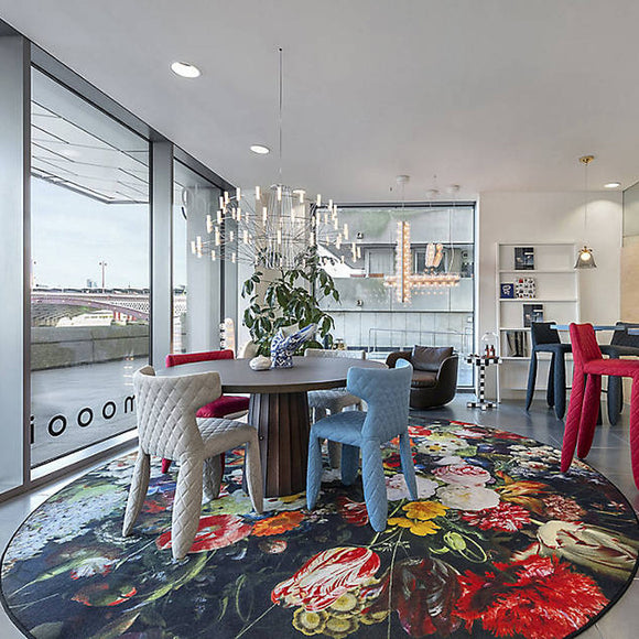 Eden Queen Round Rug Rugs Moooi