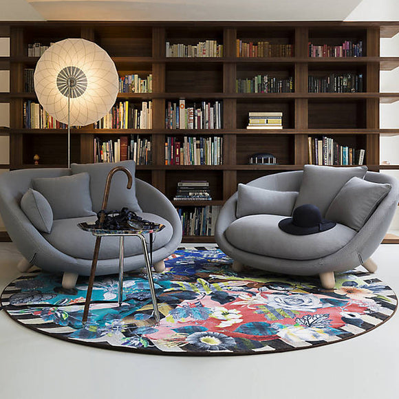 Malmaison Round Rug - Italian Luxury Interiors