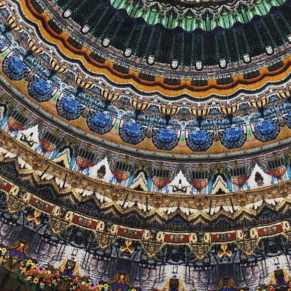 Mexico City Round Rug Rugs Moooi