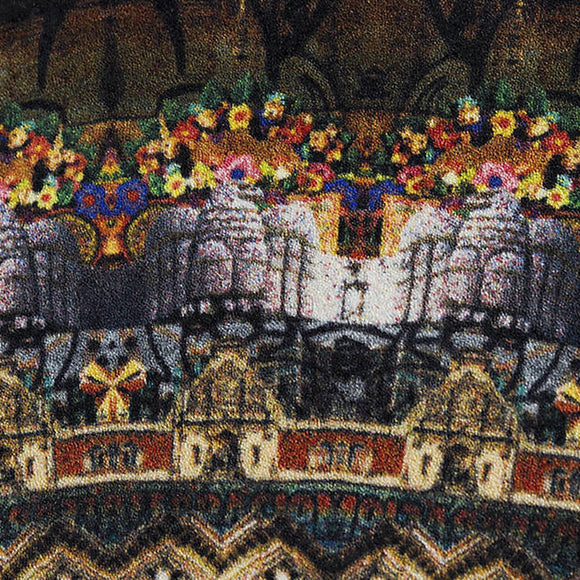 Mexico City Round Rug Rugs Moooi