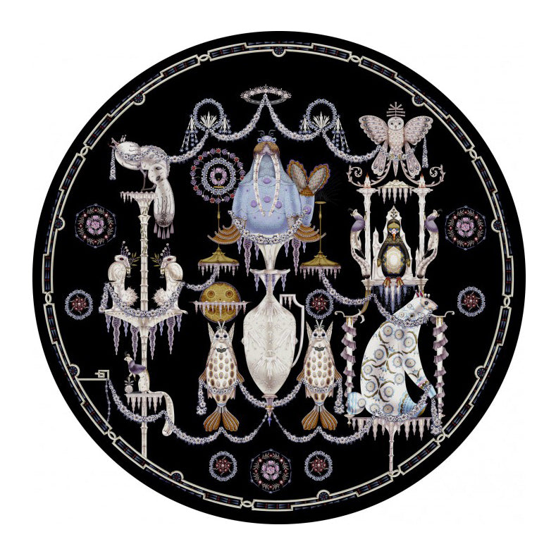 Polar Byzantine V Round Rug Rugs Moooi Polyamide