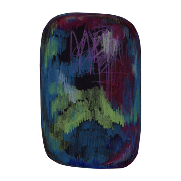 Scribble Black/Green/Blue Rug Rugs Moooi