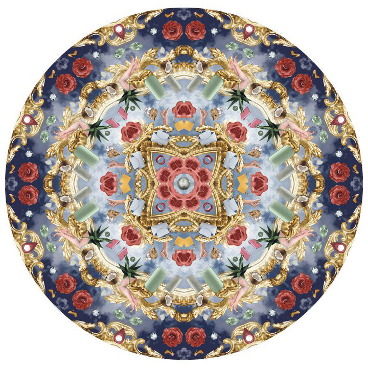 Utopian Fairy Tales Round Rug Rugs Moooi Royal Polyamide 8 ft 2.4 in