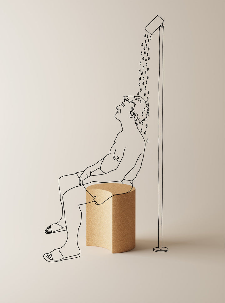 Agape Vis à Vis Stool