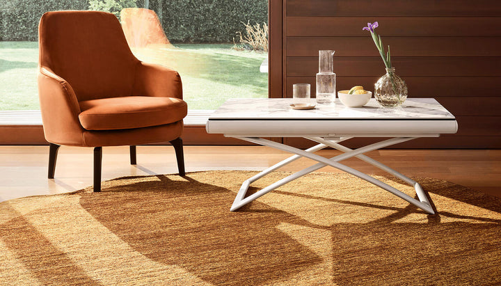 Dakota Height Adustable Coffee Table Extendable Coffee Table Calligaris