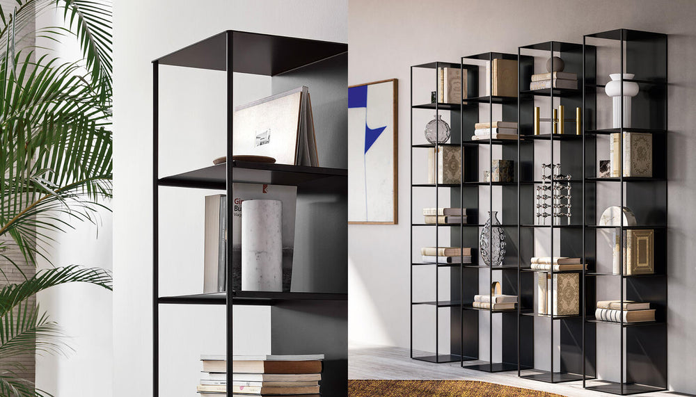 Line Bookcase Showroom Model Bookcases & Shelving Calligaris