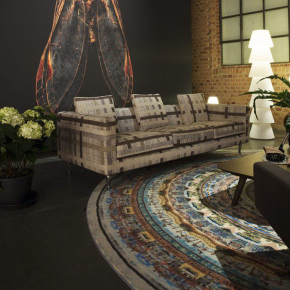 Minneapolis Round Rug Rugs Moooi