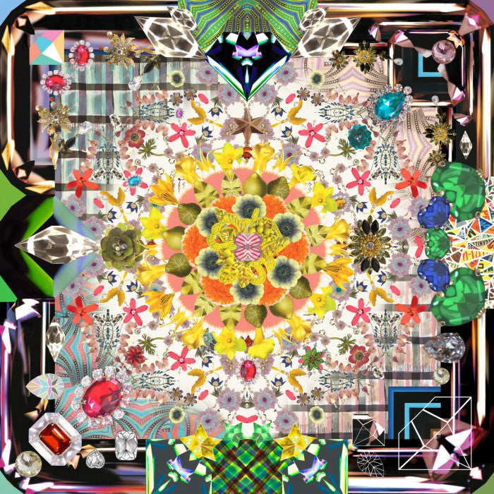 Jewels Garden Square Rug Rugs Moooi Polyamide 8 ft 2.4 in x 8 ft 2.4 in