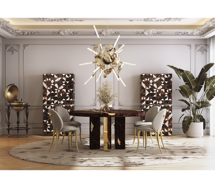 empire round dining table Dining Tables Boca Do Lobo