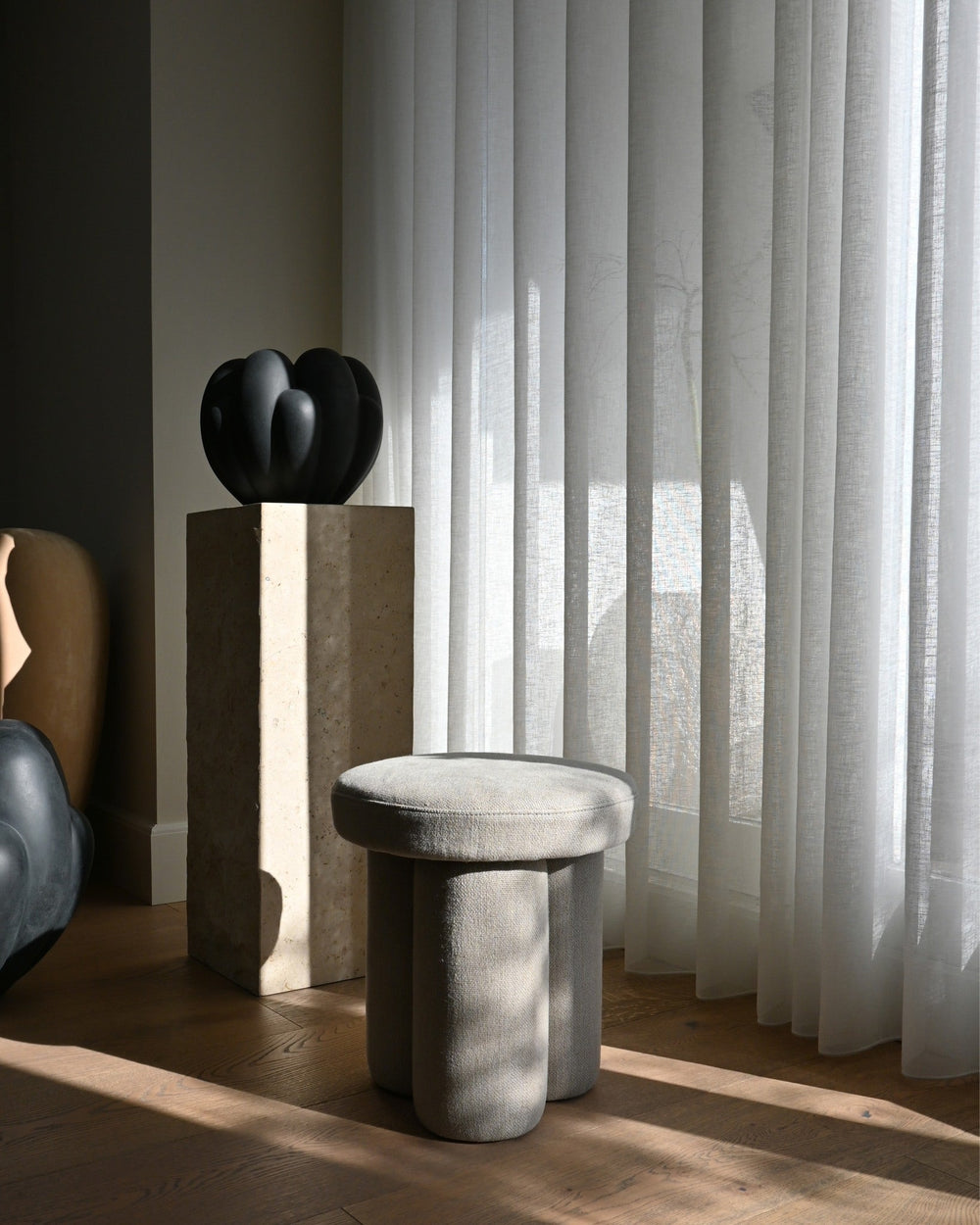 BIG FOOT STOOL - SAND Stools 101 Copenhagen   