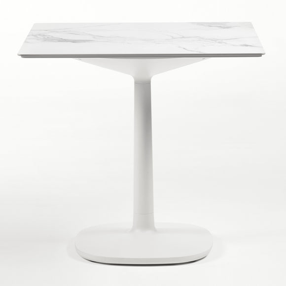 Multiplo Square Cafe Table with Square Base Tables Kartell