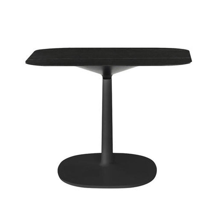 Multiplo Square Cafe Table with Square Base Tables Kartell Black Stoneware Marble - Outdoor