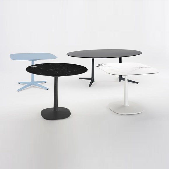 Multiplo Square Cafe Table with Square Base Tables Kartell