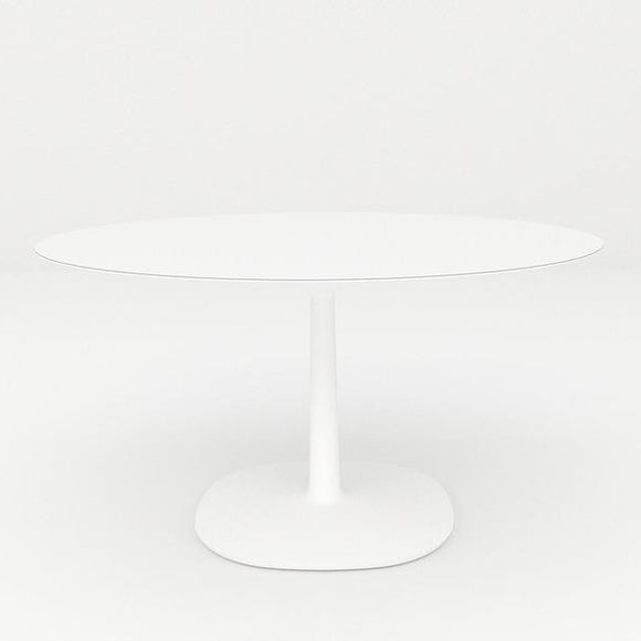 Multiplo Round Cafe Table with Square Base Tables Kartell