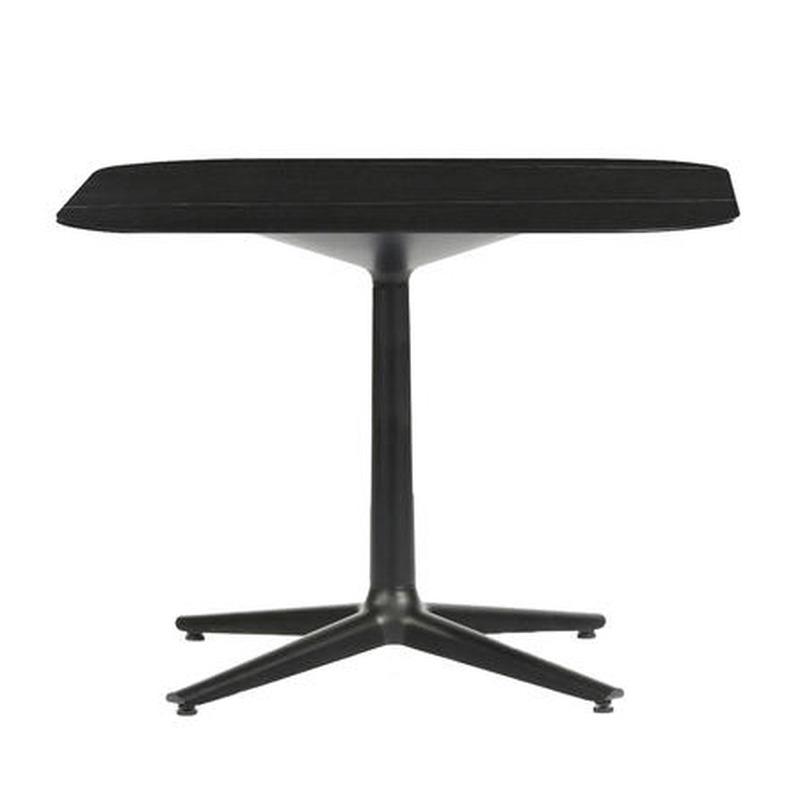 Multiplo Square Cafe Table Tables Kartell 4 Spokes Black Stoneware - Indoor