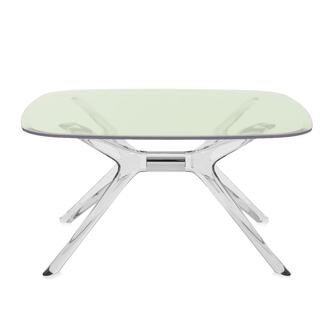 Blast Coffee Table Tables Kartell Green Crystal / Bronze