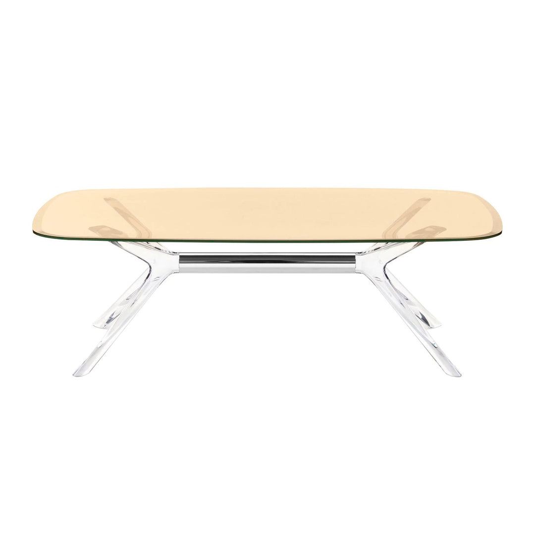 Blast Cocktail Table Tables Kartell Bronze Crystal / Chrome