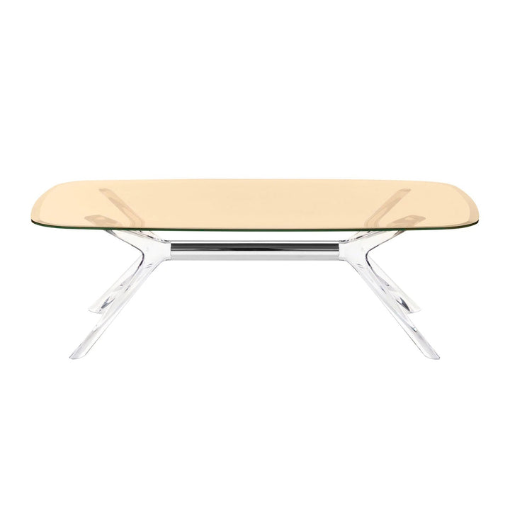 Blast Cocktail Table Tables Kartell Bronze Crystal / Chrome