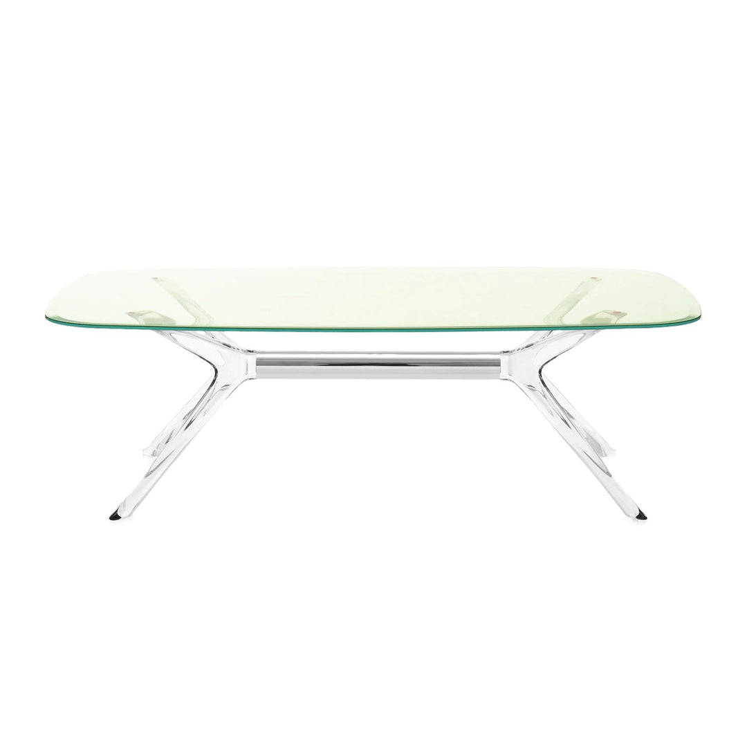 Blast Cocktail Table Tables Kartell Green Crystal / Chrome