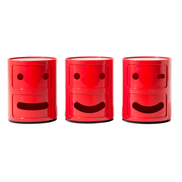 Componibili Smile Storage Accent Tables Kartell