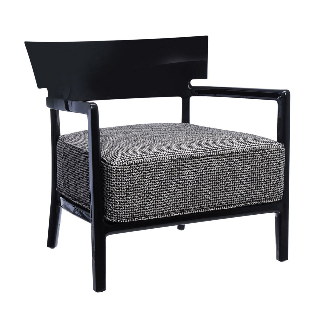 Cara Fancy Armchair Chairs Kartell Black / Black-Beige