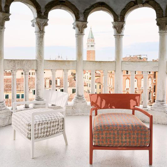 Cara Fancy Armchair Chairs Kartell