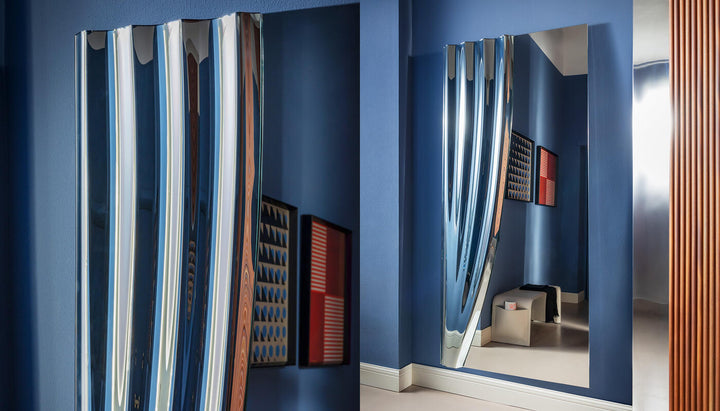 SIPARIO Small Square Mirror Wall Mirrors Calligaris