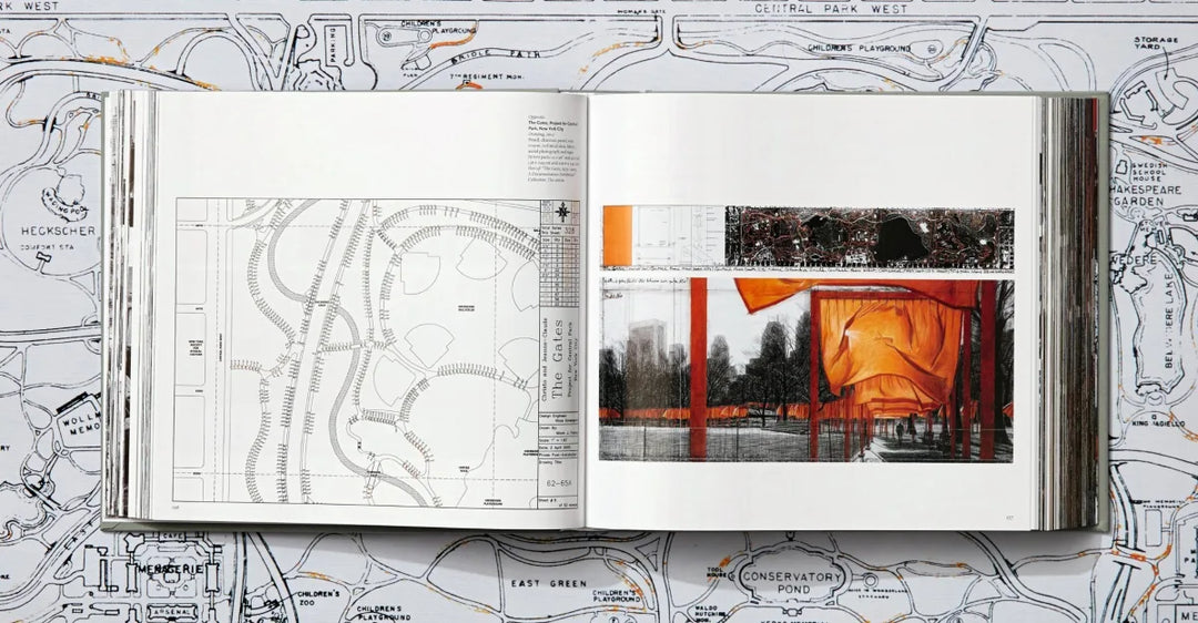Christo and Jeanne-Claude. The Gates Print Books Taschen   