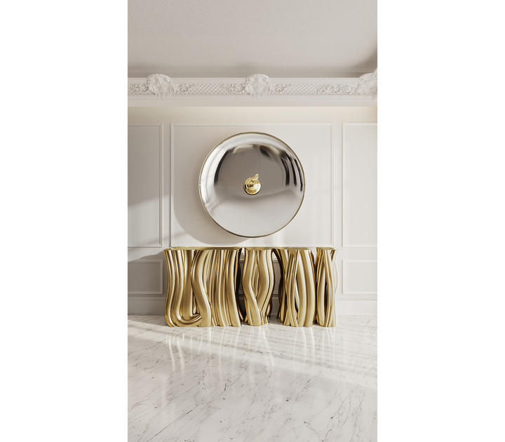 monochrome blue sideboard Consoles Boca Do Lobo