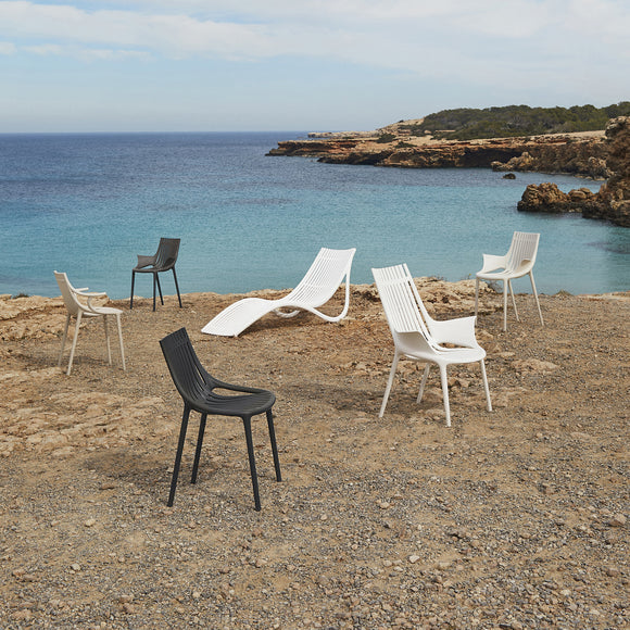 Ibiza Chair with Fin Arms (Set of 4) Outdoor Vondom