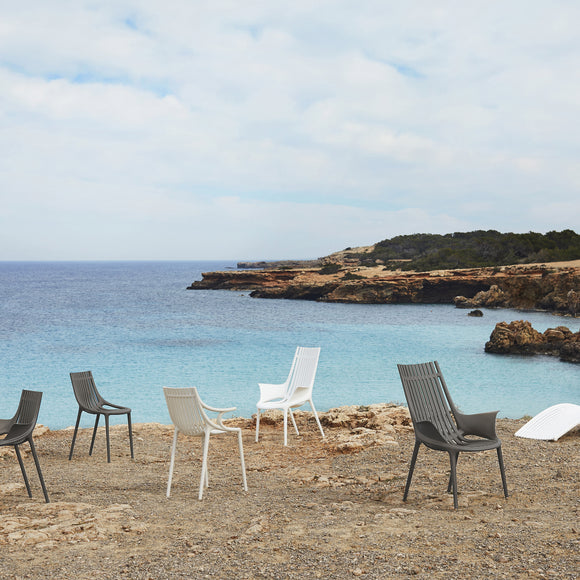 Ibiza Chair with Fin Arms (Set of 4) Outdoor Vondom