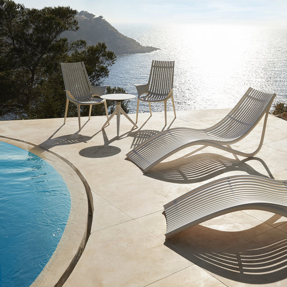 Ibiza Chair with Fin Arms (Set of 4) Outdoor Vondom