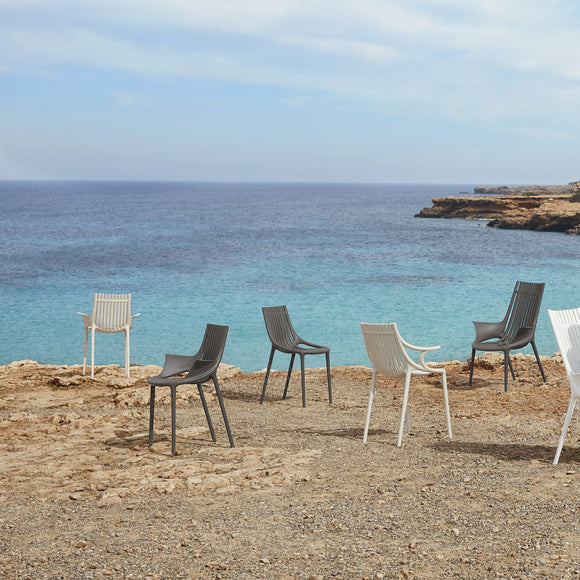 Ibiza Chair with Fin Arms (Set of 4) Outdoor Vondom