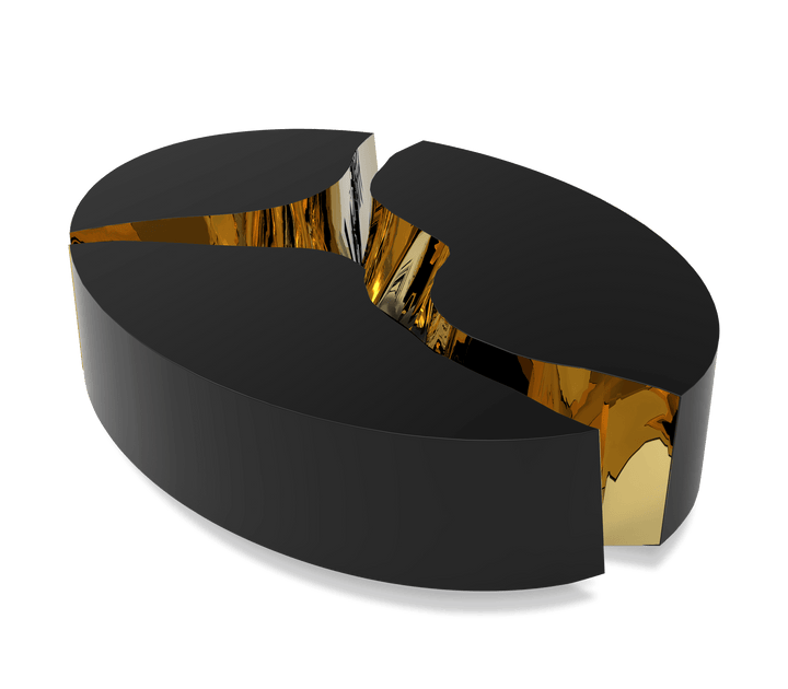 Lapiaz Oval Center Table  Boca Do Lobo   