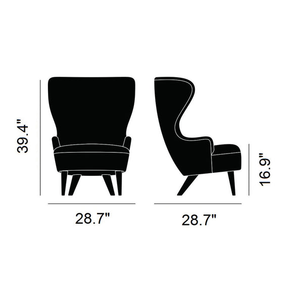 Wingback Micro Chair Chairs Tom Dixon