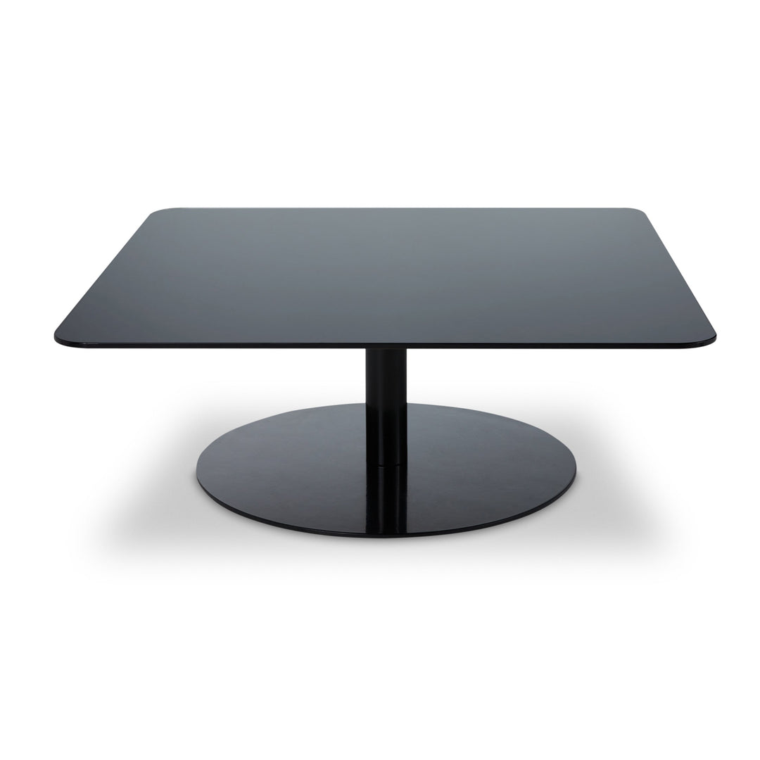 Flash Square Table Tables Tom Dixon Black / Mirrored Glass