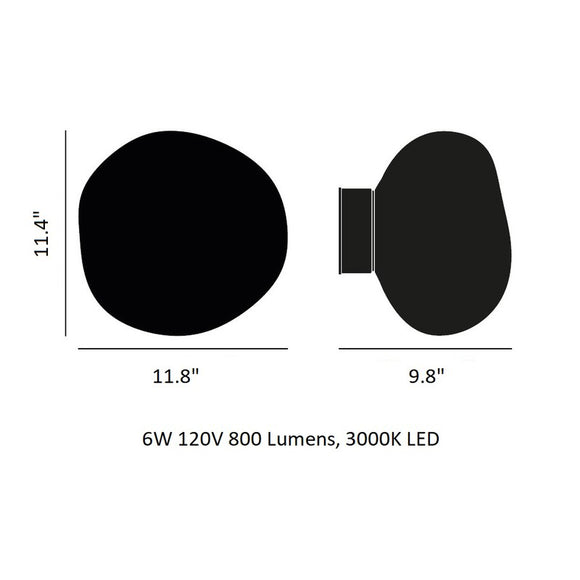 Melt Mini LED Surface Light Wall Light Fixtures Tom Dixon