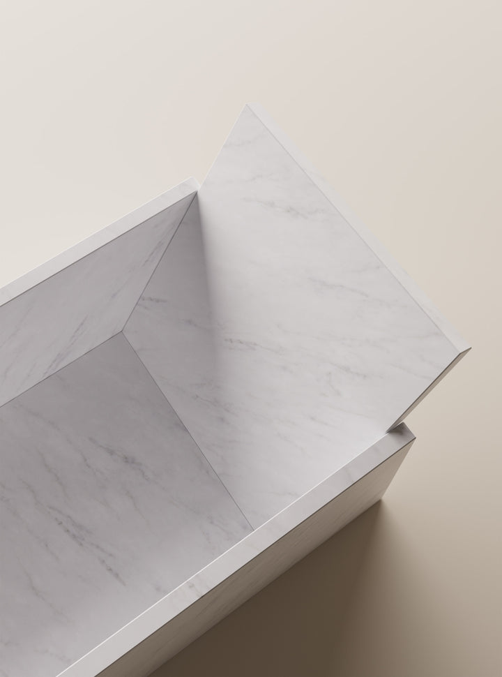 Agape Face a Face Marble Bathtub Bathtubs Agape