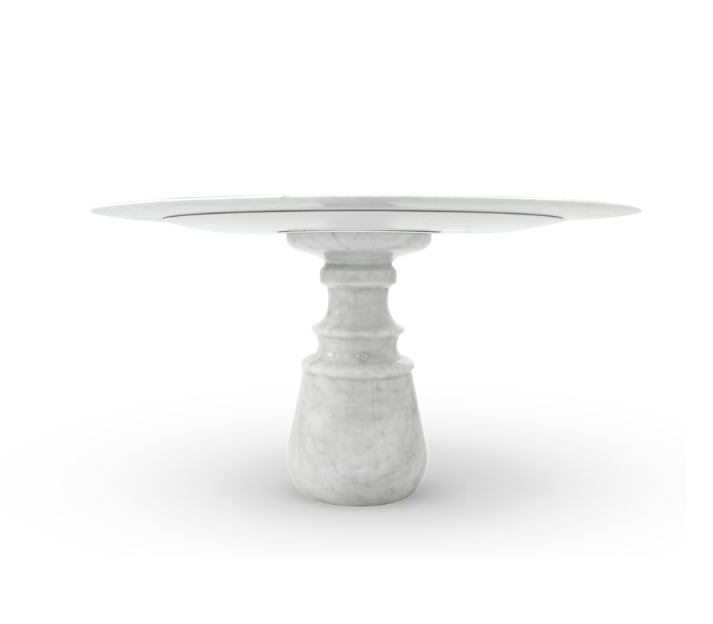 pietra round estremoz dining table Dining Tables Boca Do Lobo