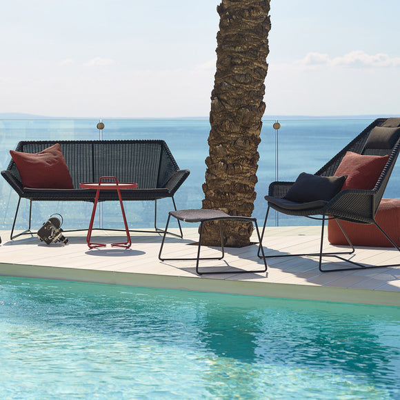 Breeze Outdoor Footstool Outdoor Ottomans Cane-line