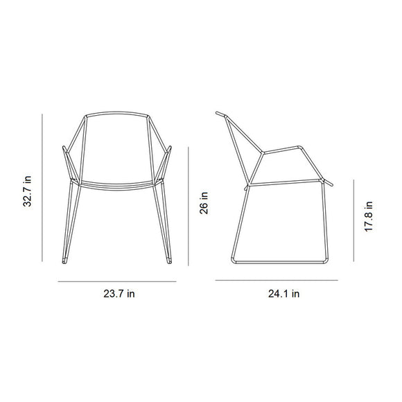 Breeze Outdoor Armchair Chairs Cane-line