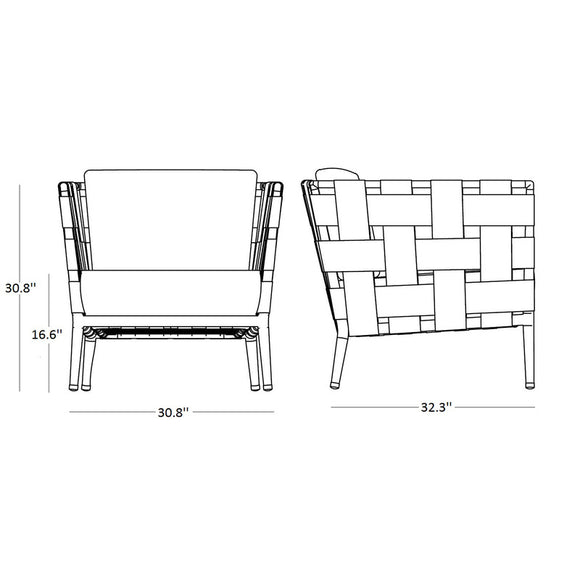Conic Outdoor Lounge Chair Outdoor Chairs Cane-line