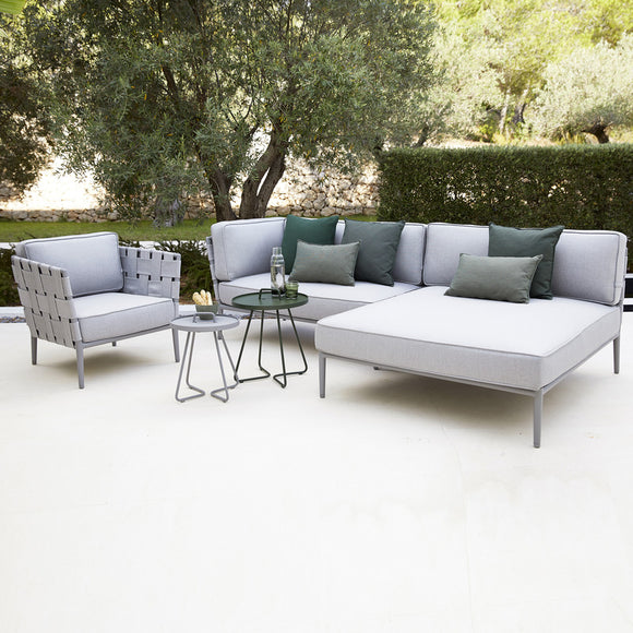 Conic Outdoor 2 Seater Sofa Right Module Outdoor Sofas Cane-line