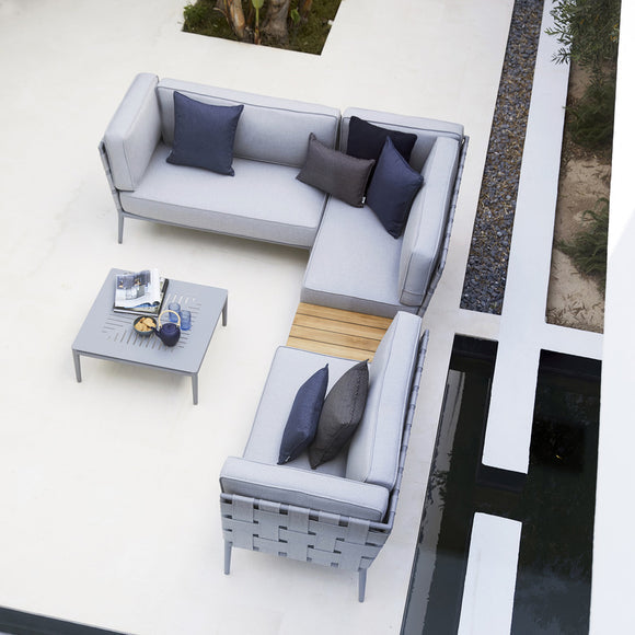 Conic Outdoor 2 Seater Sofa Right Module Outdoor Sofas Cane-line